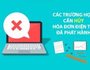 Hướng dẫn hủy hóa đơn điện tử đã phát hành