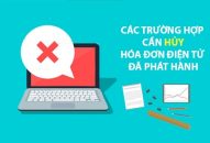 Hướng dẫn hủy hóa đơn điện tử đã phát hành