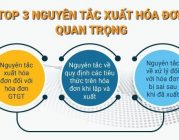 Nguyên tắc xuất hóa đơn điện tử tại Hàm Thuận