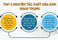 Nguyên tắc xuất hóa đơn điện tử tại Hàm Thuận