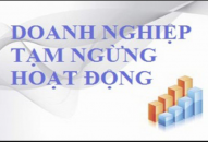 Quy định mới về tạm ngừng kinh doanh của doanh nghiệp