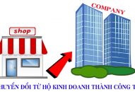 Chuyển đổi từ hộ kinh doanh thành Công ty