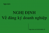 Những điểm mới của nghị định 01/2021